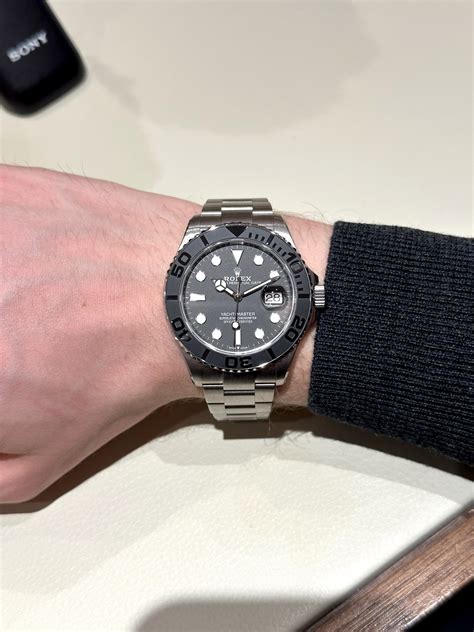 rolex yacht-master titanio|rolex titanium yachtmaster review.